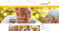 Desktop Screenshot of caritassozialstation-lingen.de